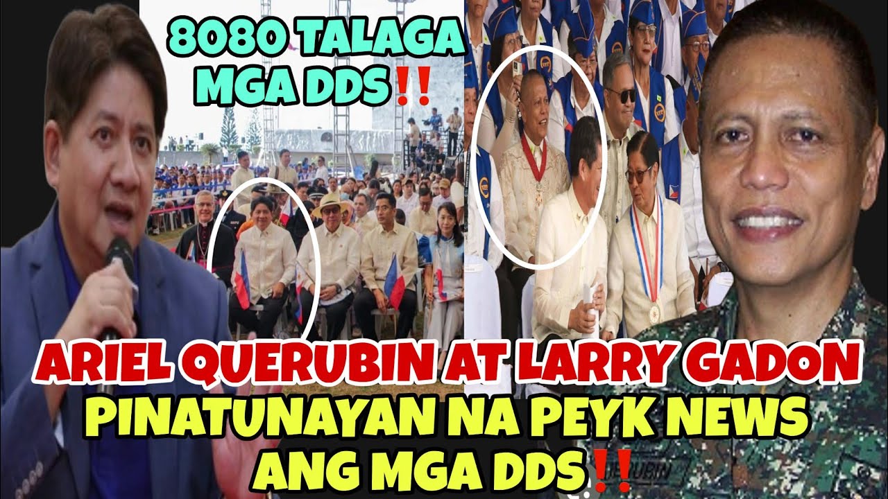ARIEL QUERUBIN MAY BANAT SA MGA BULAG AT PANATIKONG DDS‼️GADON NAGLABAS NG RESIBO‼️DDS IYAK‼️