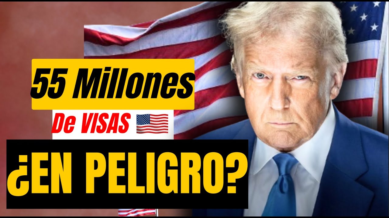 🚨 Trump anuncia decreto: 55 millones de visas en peligro y nuevas sanciones en EE.UU.