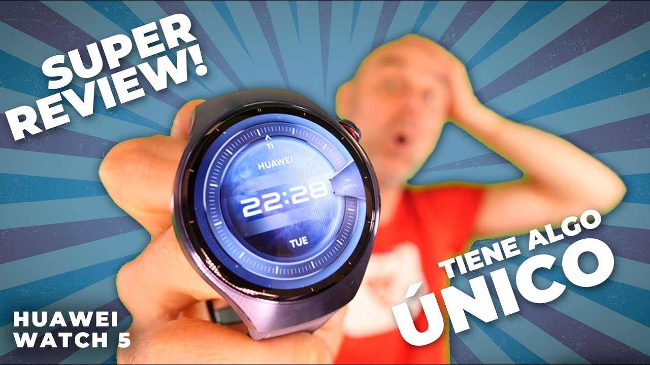 HUAWEI WATCH 5 ⌚ Super Review en español!