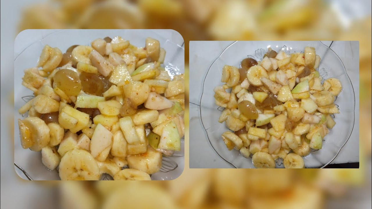 Fruit Chaat recipe By Samra's Creativity 😋