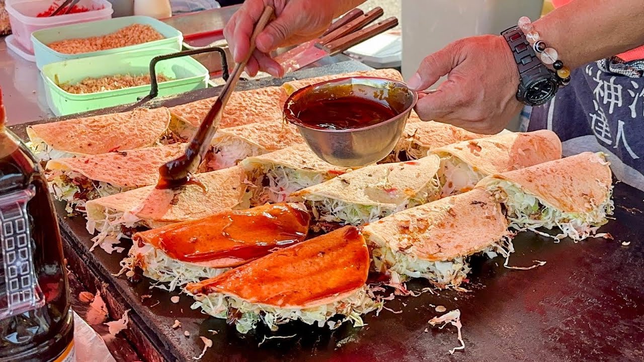 珍しいお好み焼き