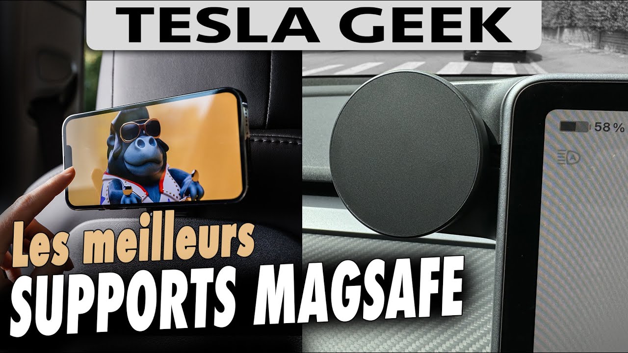 MODUFY : les meilleurs supports MAGSAFE pour TESLA Model 3 et Model Y ?