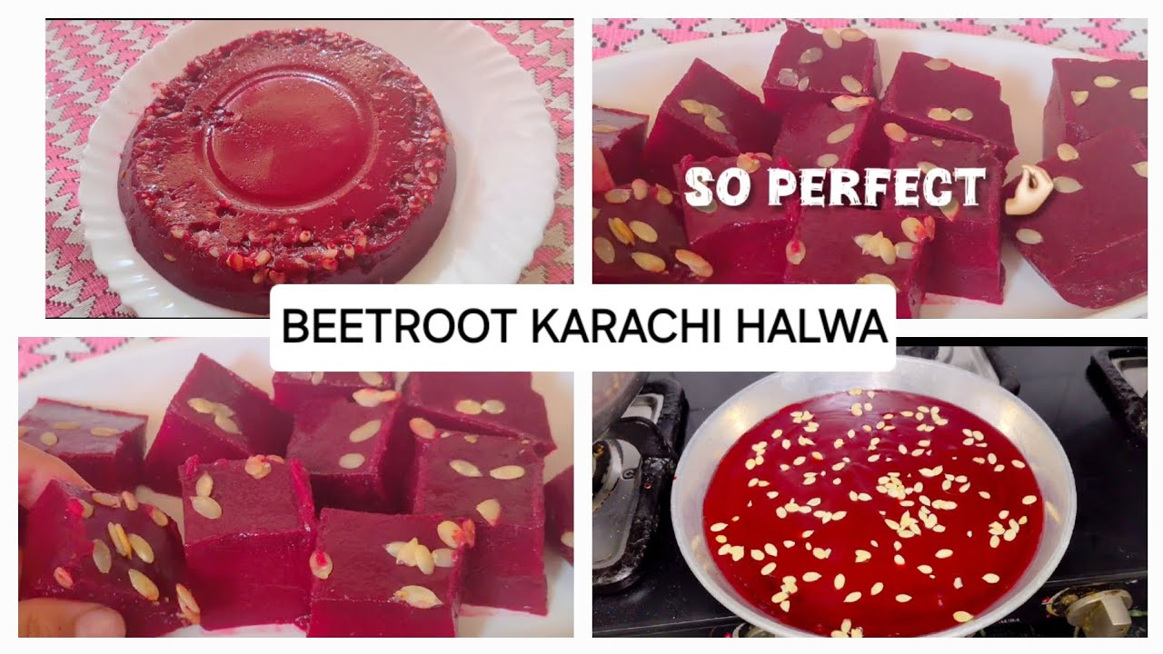 हलवे की दुनिया में बीट रूट का जादू | BEETROOT KARACHI HALWA | UNIQUE AND VERY EASY RECIPE 🌸 MUST TRY