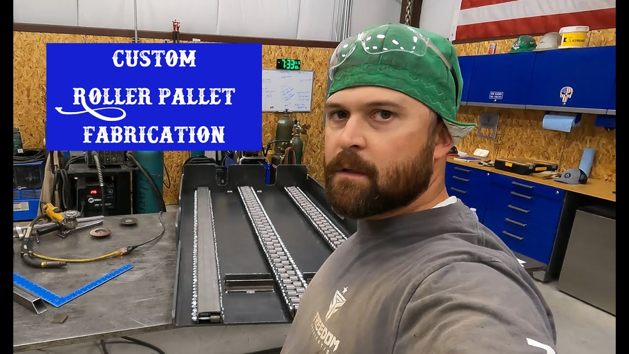 Custom roller pallet Fabrication