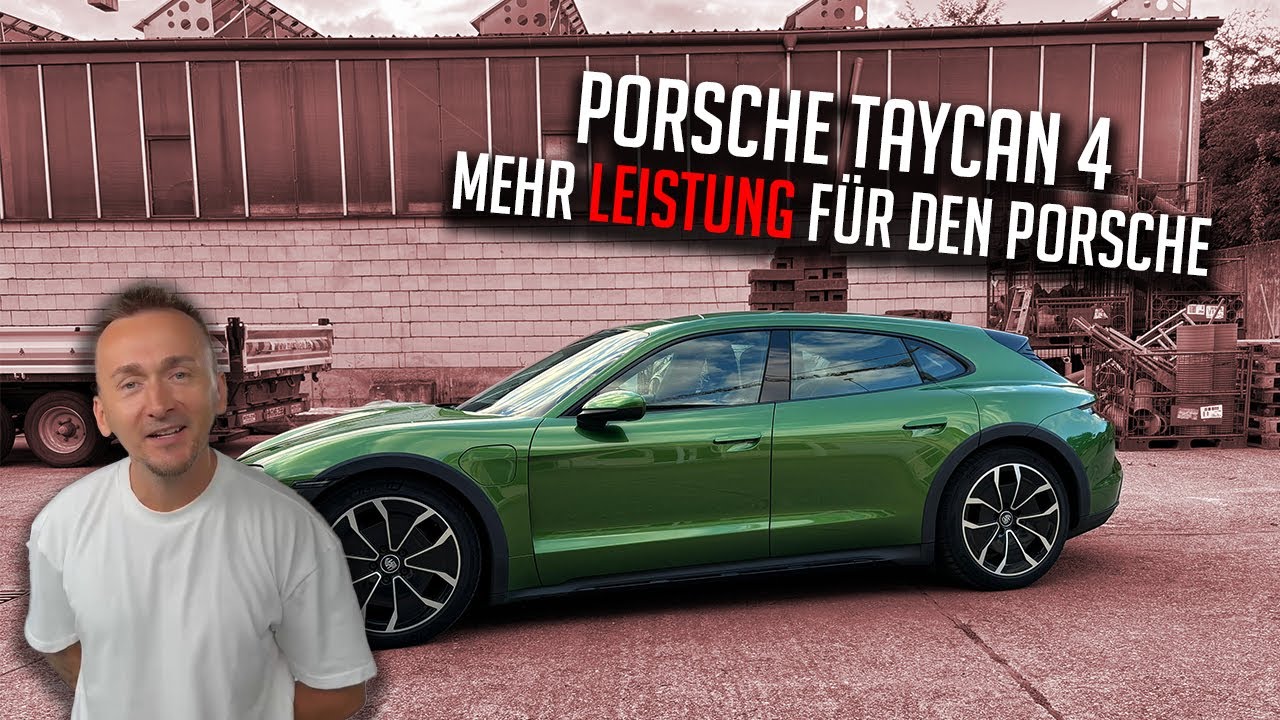 Leistungssteigerung für den Porsche Taycan 4! lautlos performance