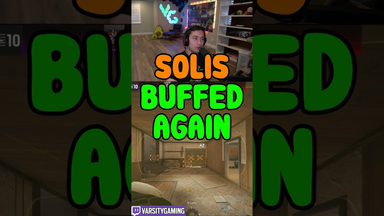 NEW SOLIS BUFF (SIEGE SCHOOL) #shorts