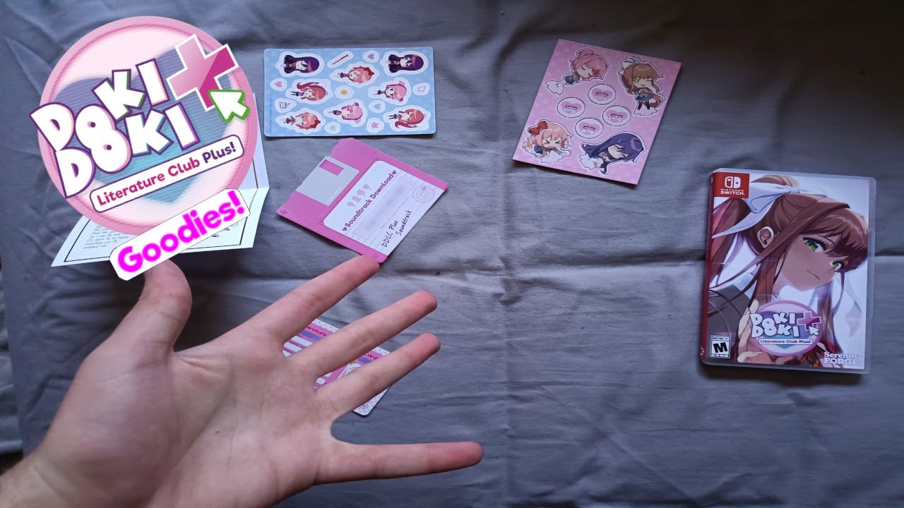 DDLC Plus Physical Edition Goodies