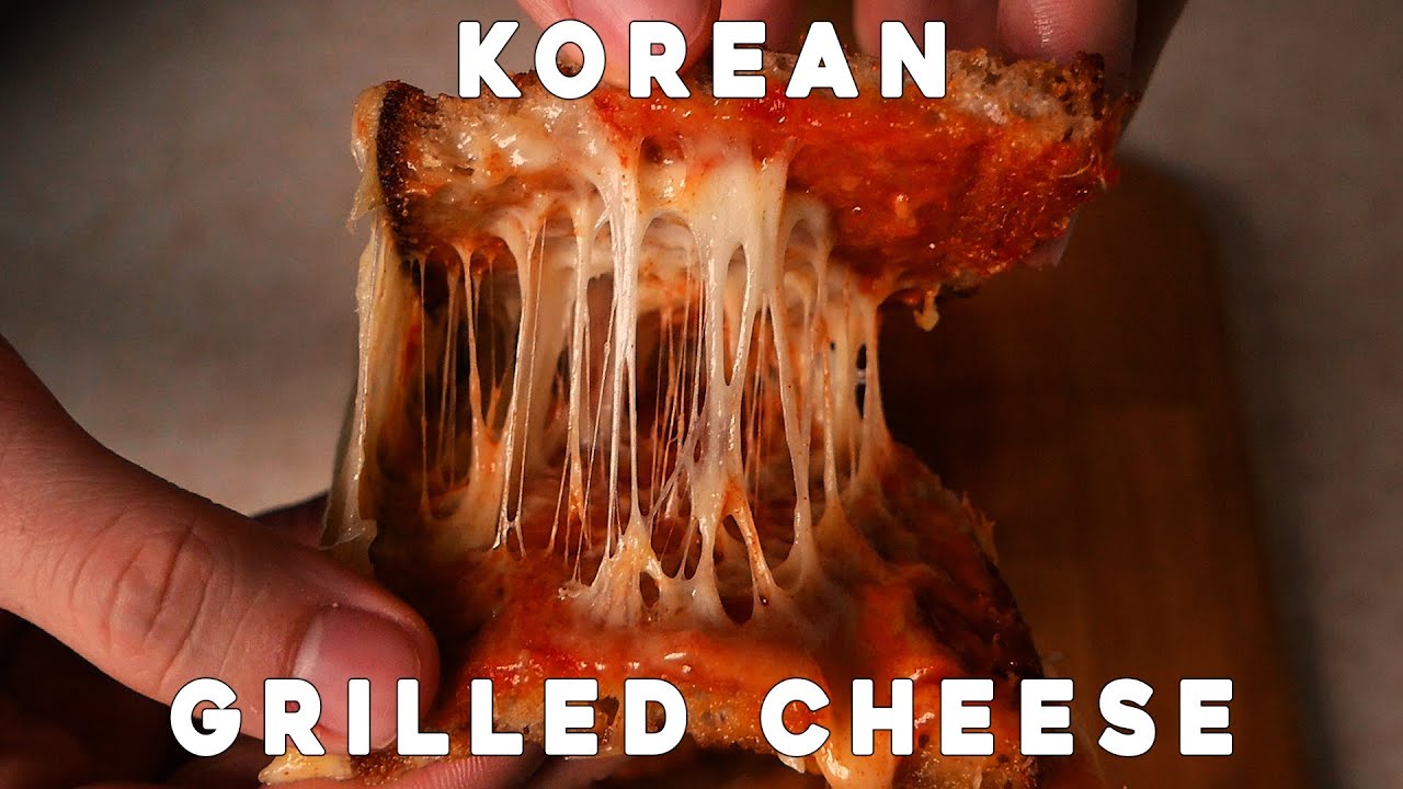 Korean Gochujang Grilled Cheese | Asmr Lo Fi Cooking