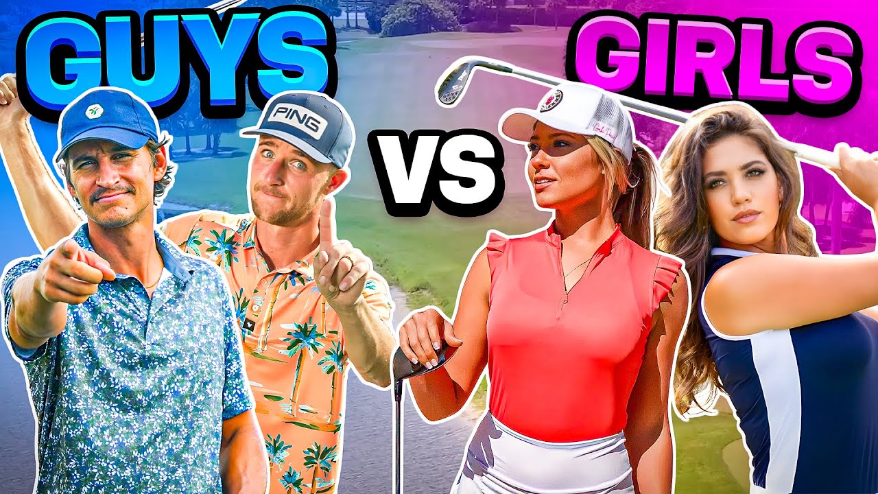 Scramble Match w/ Golf Queens Gabi Powel and Hannah Leiner (Shocking Ending!)