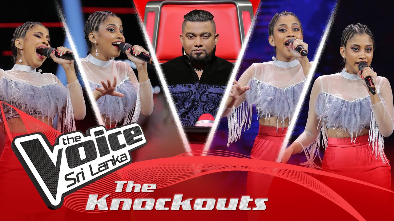 Kalani Athukorala | Ra Dawal Mal Hagum (රෑ දවල් මල් හැඟුම්) | The Knockouts | The Voice Sri Lanka