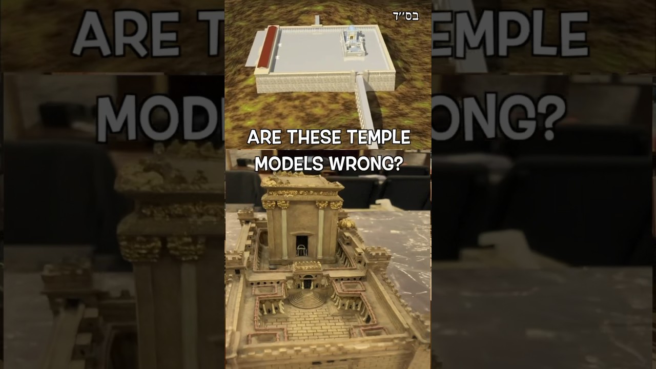 Are these Temple Models Wrong? #music #holytemple #torah #israel #redemption #aliya
