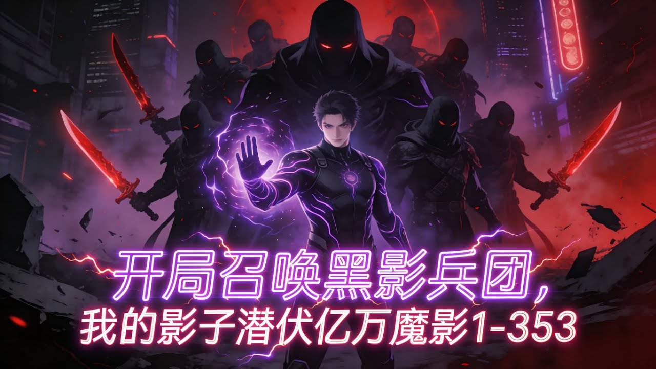 一口气看完结《开局召唤黑影兵团，我的影子潜伏亿万魔影》1-353 周宇穿越游戏异界。开局险些被魔物当场干死。 “他不是召唤师吗？怎么跟刺客似的？” “这是召唤师？怎么跟我见过的不一样？” #星辰漫客