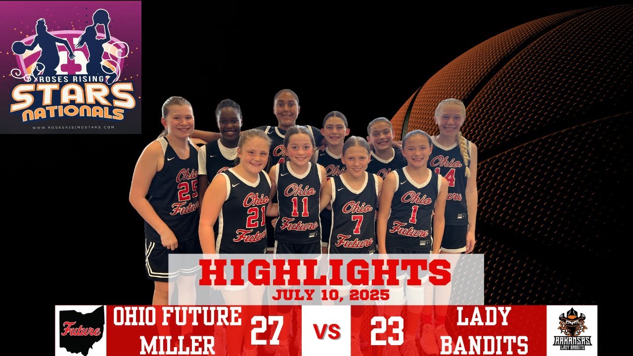 2032 Ohio Future Miller (27) vs. Arkansas Lady Bandits (23) Highlights - July 10, 2025