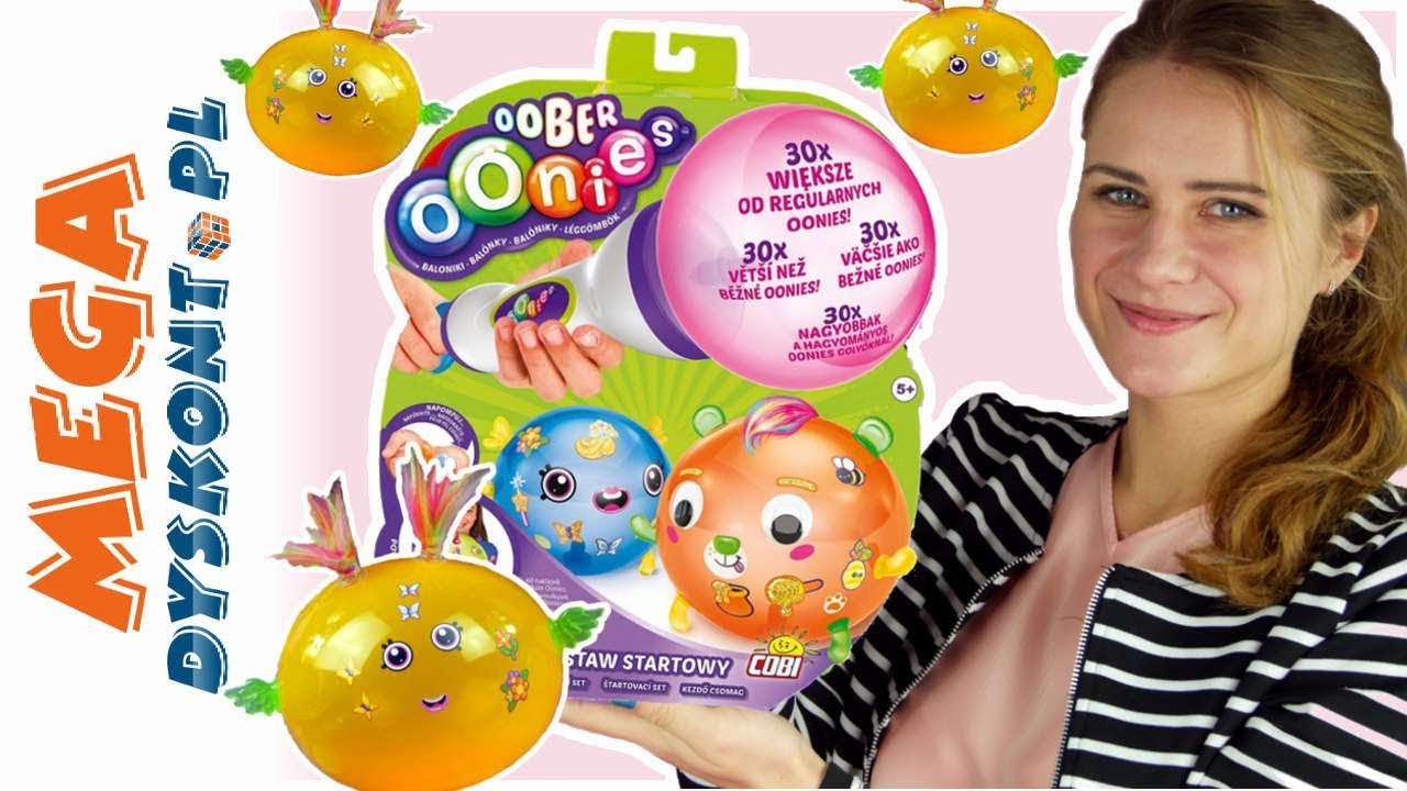 Baloniki OOBER OONIES • Nowe Gigantyczne Balony • Challenge • Cobi