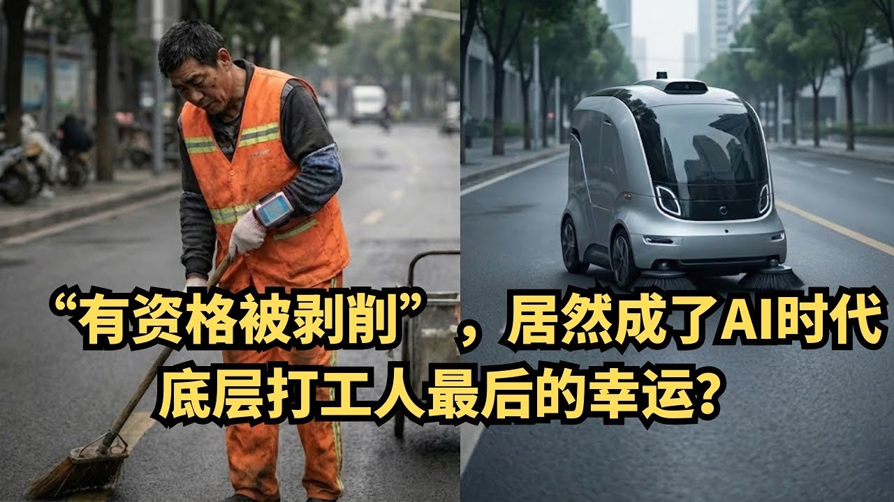“有资格被剥削”，居然成了AI时代底层打工人最后的幸运？| 比“被剥削”更可怕的，是“无价值”