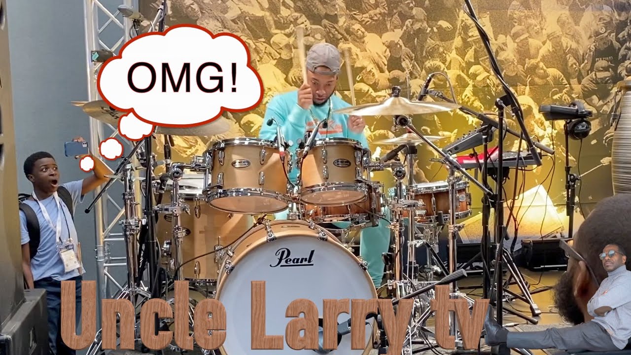 OMG!!   Aaron Smith  at NAMM 2020  (Pearl Drum Stage) Metronome Madness!!