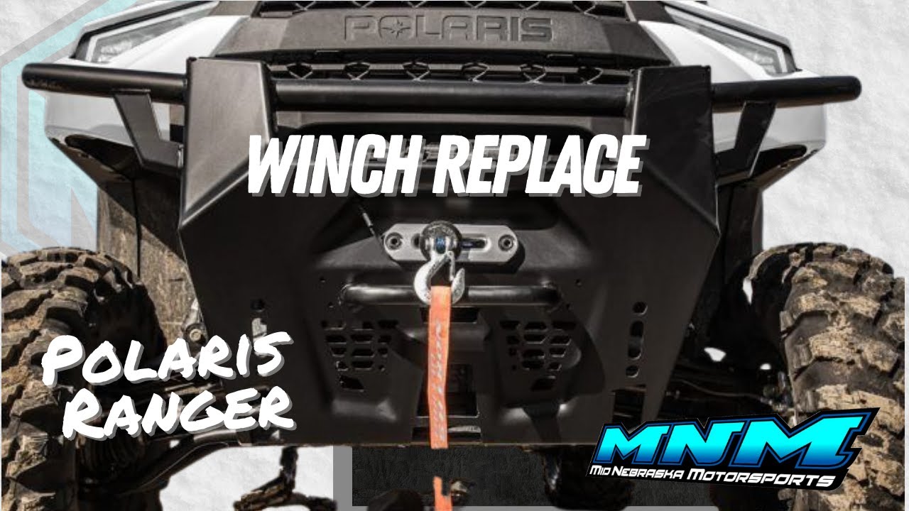Warn Winch Synthetic Rebuild or Replace!  Also installing Rope Replacement. Part 2.