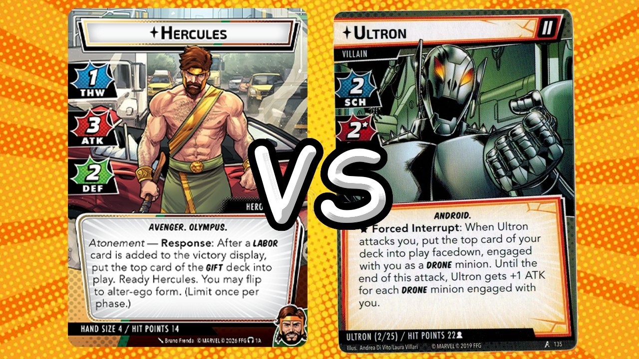 First Game With Hercules (L) vs Ultron (E1)