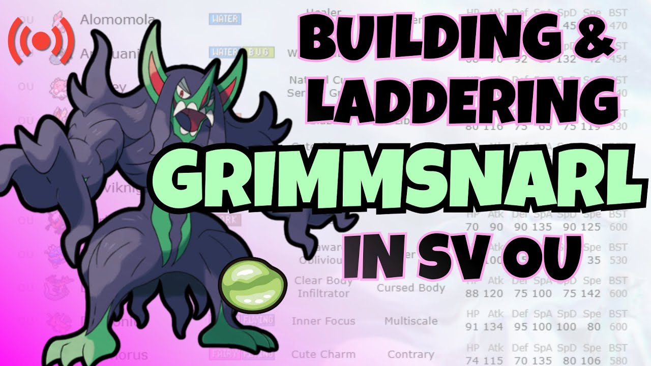 Building & Battling Grimmsnarl in OU!