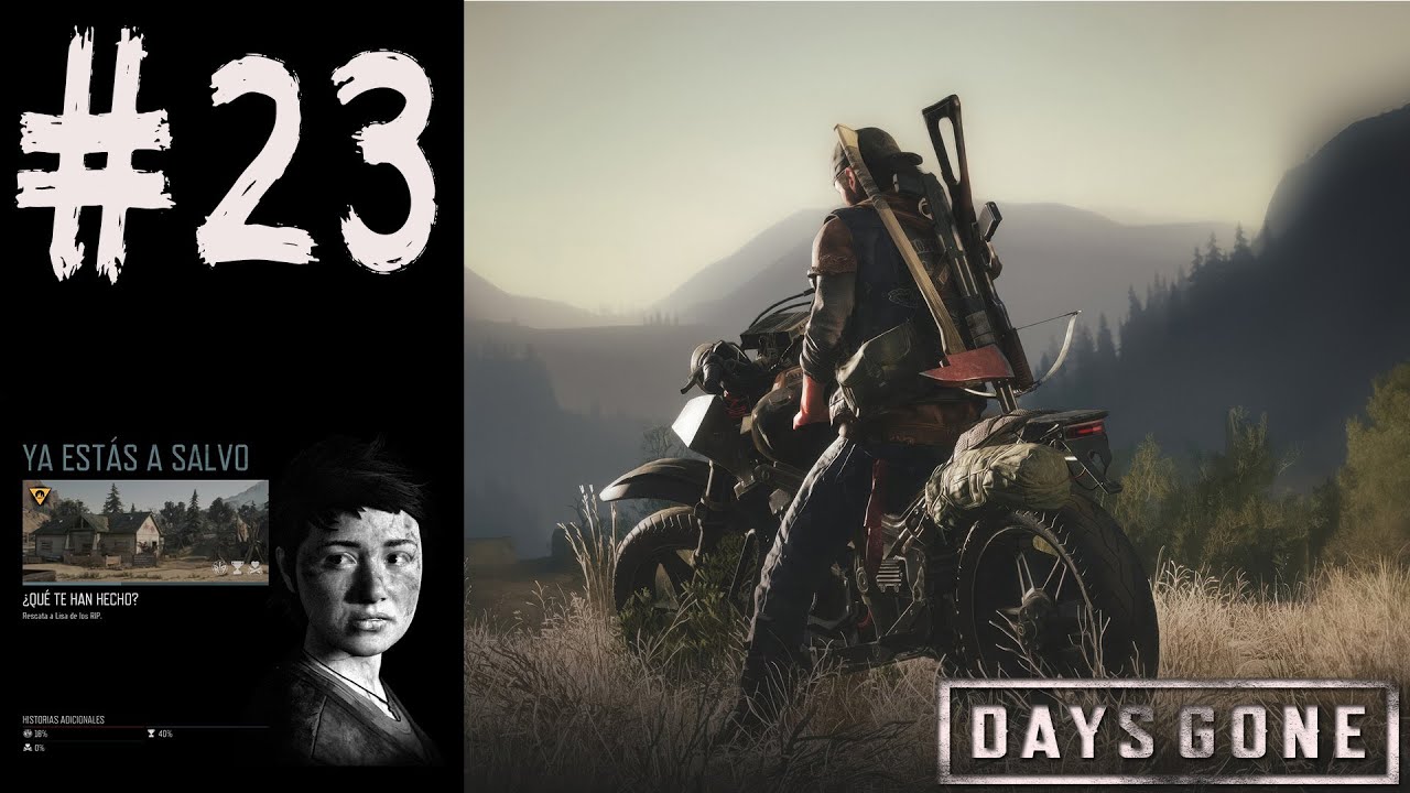 Days Gone  🕹️ Juego Completo Español  (Campaña Completa) 🕹️ #PS4  🔸Cap 23🔸