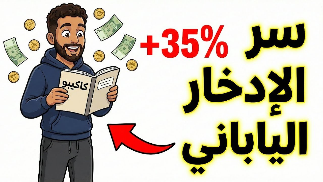 الطريقة اليابانية لي خلاتني نوفر 35% من فلوسي ( الكاكيبو)    #finance