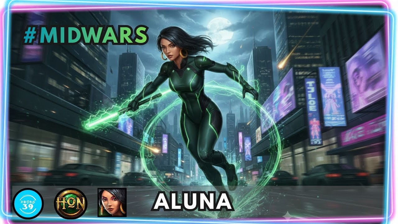 HON: Midwars อลูน่า (Aluna)