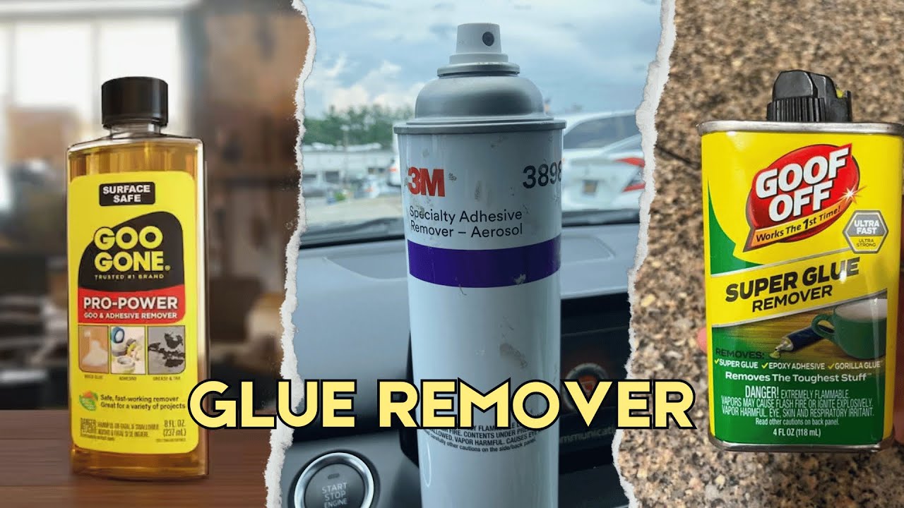 5 Best Rated Glue Remover From Super Tape 2025! Tested and Reviewed