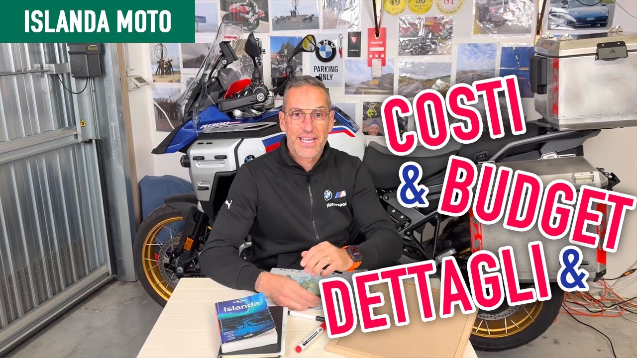 Viaggio in ISLANDA in Moto COSTI, BUDGET e DETTAGLI 🇮🇸🏍️💰