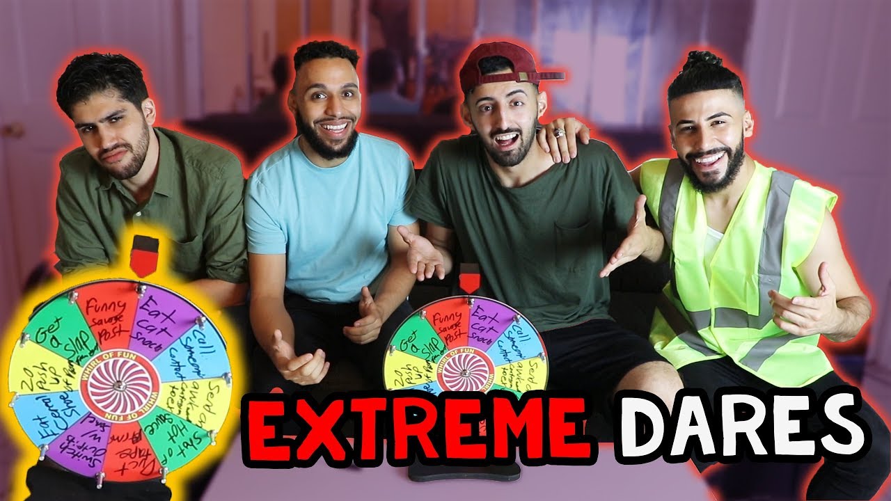 Spin The Mystery Wheel Challenge W/ the Squad (1 spin = 1 dare)