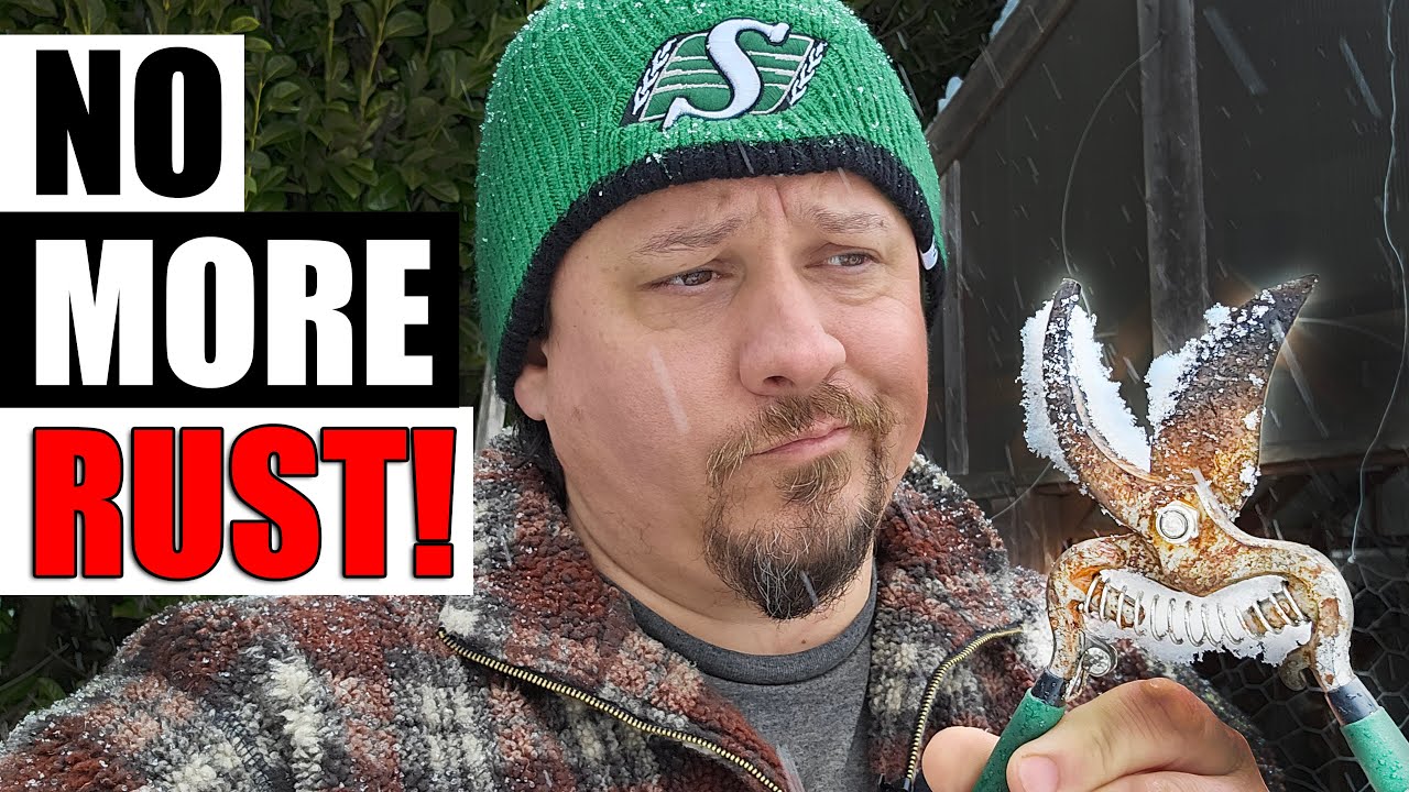 Fix Rusty Garden Tools In 3 Easy Steps