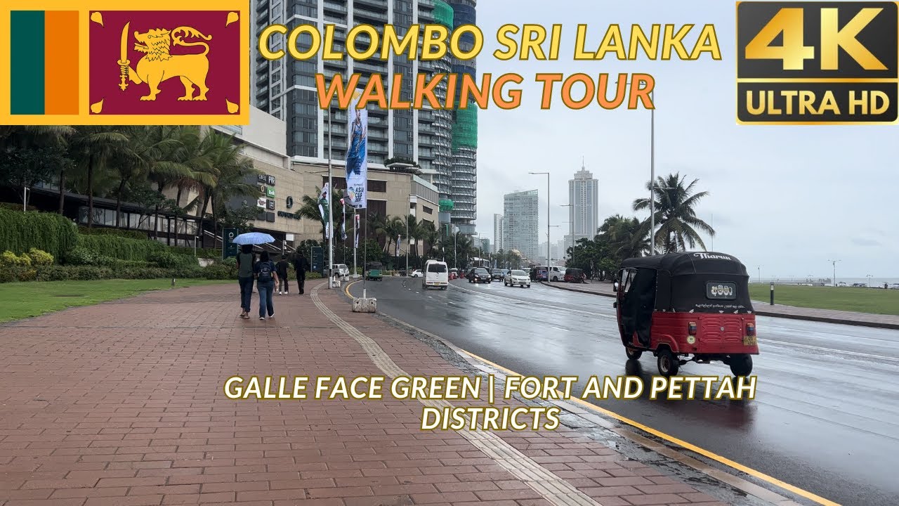 Colombo, Sri Lanka Walking Tour [4K]