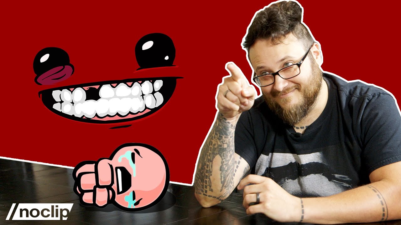 Edmund McMillen Breaks Down His Game Design History (Meat Boy, Isaac & More) | Noclip