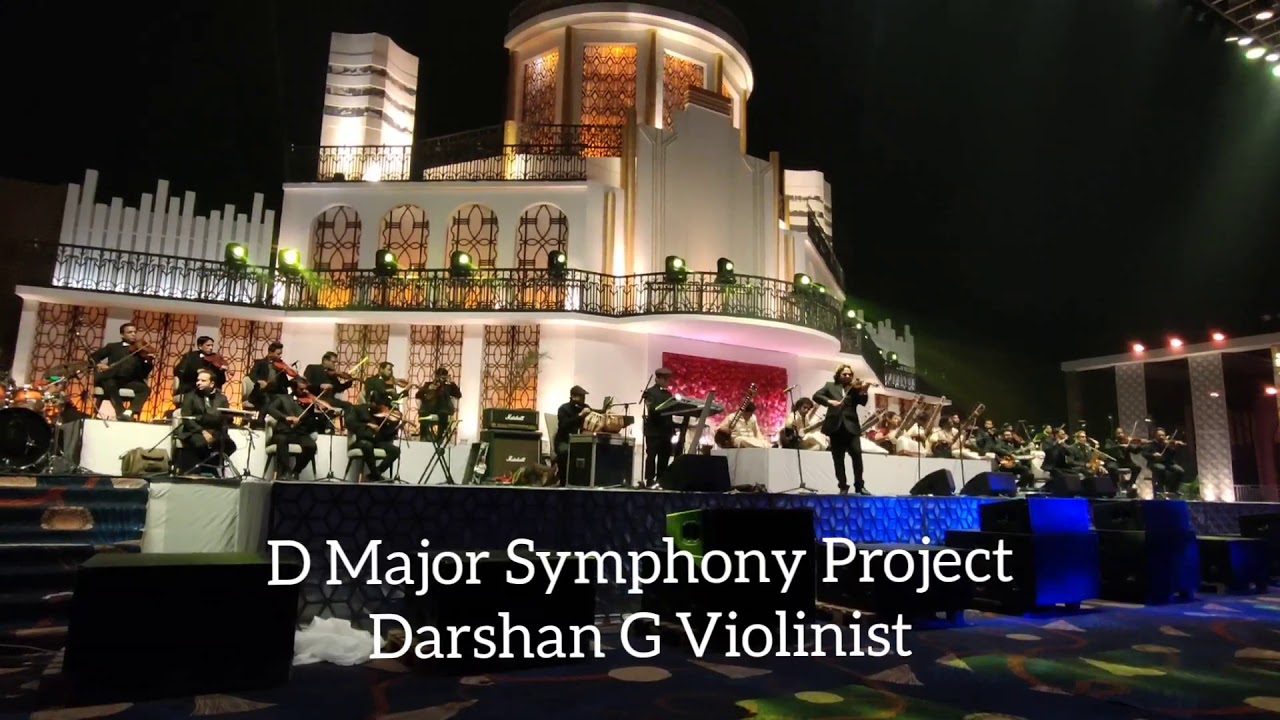 Suno Na Sangemarmar |Instrumental Cover | Darshan G Violinist | D Major Symphony Project|