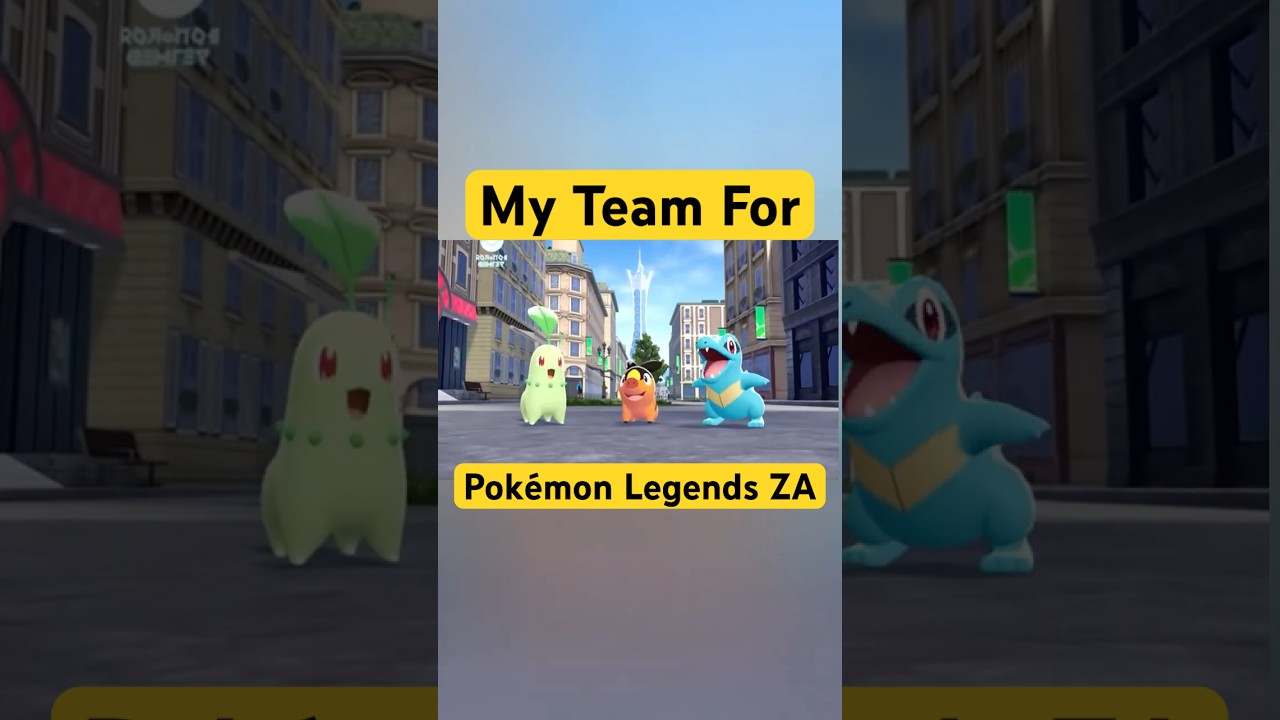 My Dream Team For Pokemon Legends ZA Revealed!