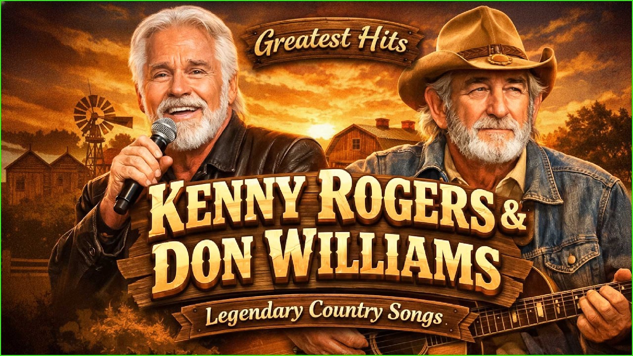 Don Williams & Kenny Rogers 🌾 Ultimate Country Duets | Classic Country Hits