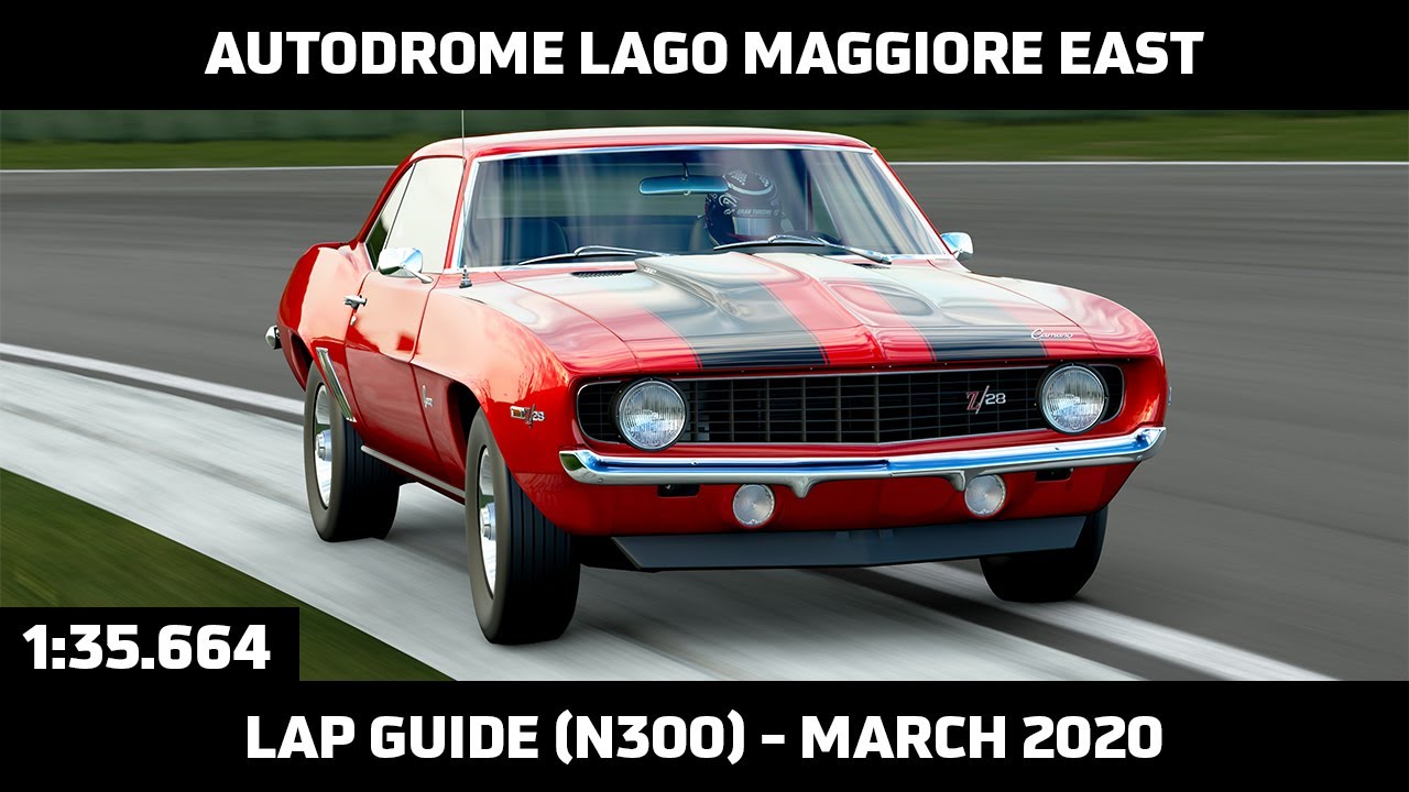 Gran Turismo Sport - Daily Race Lap Guide - Lago Maggiore East - Chevrolet Camaro Z/28 (March 2020)
