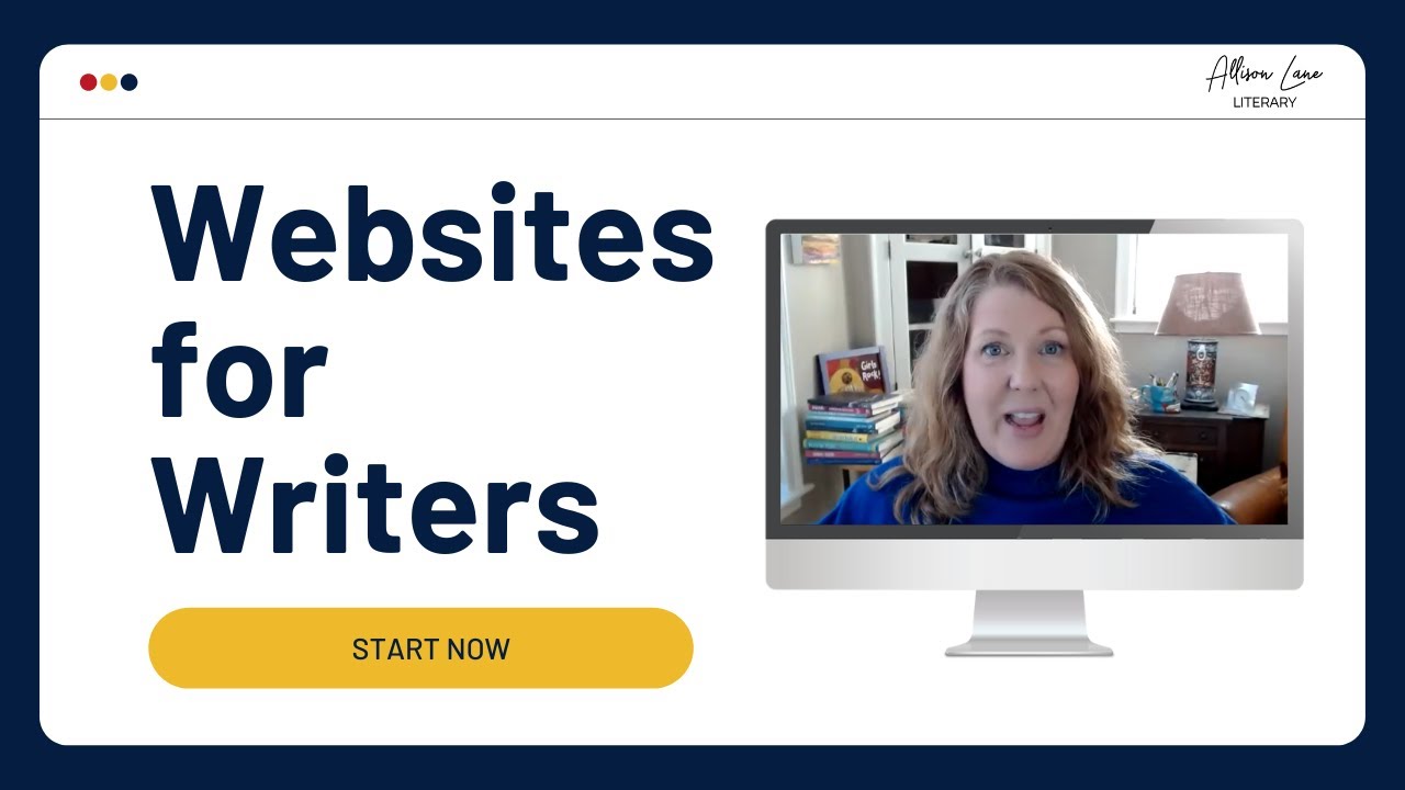 Websites for Writers - Learn How To Make Your Authorly Website + Tips | Allison Lane Literary