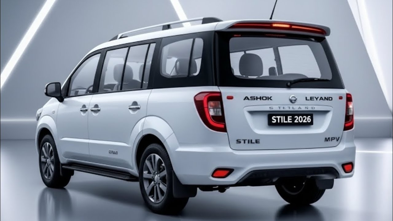 🚘 Обзор Ashok Leyland Stile 2026 | Мощный гибридный минивэн | Расход топлива 22 км/л | Подробная ...