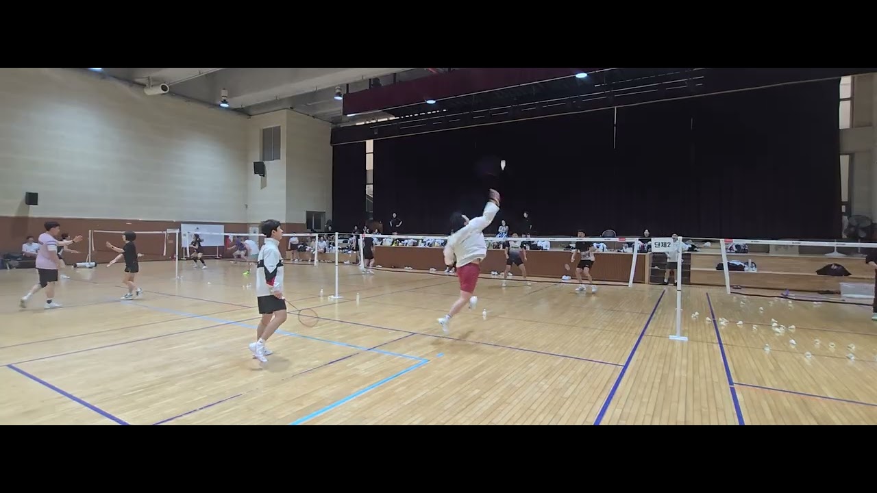 공주시 대회 예행연습 #배드민턴 #민턴 