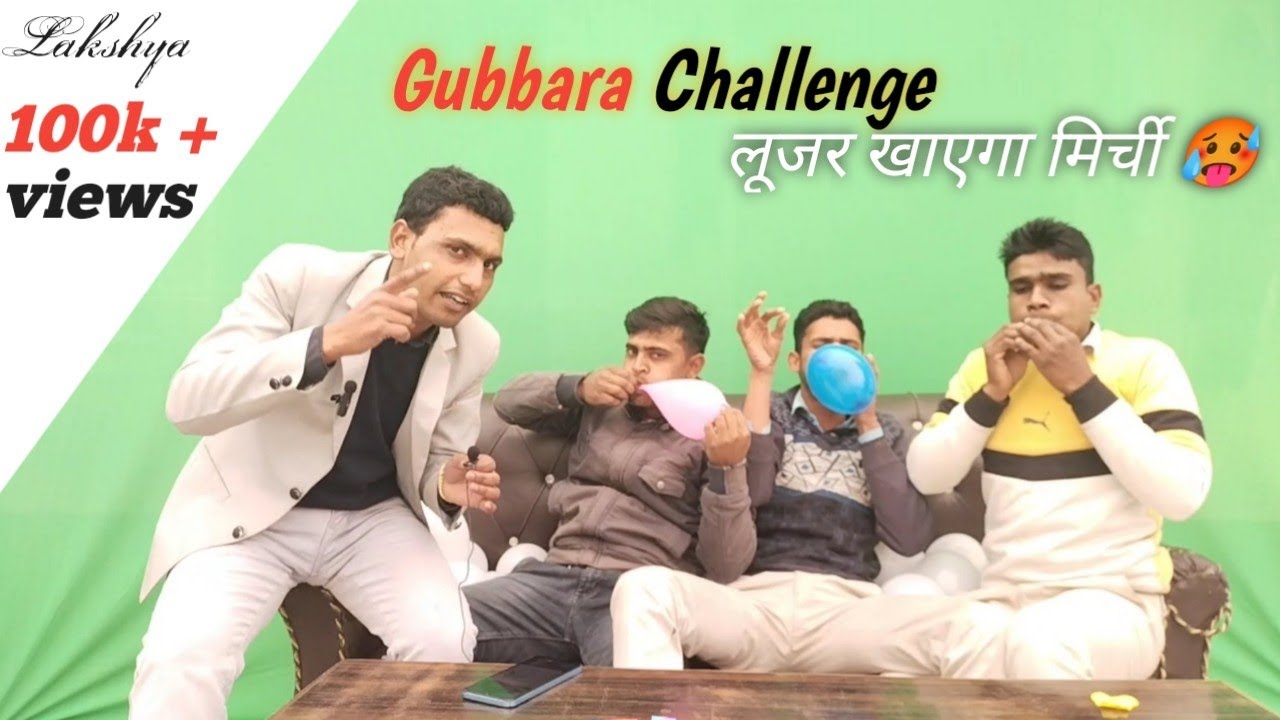 Gubbara Challenge/Looser Khayega Mirchi 🥵/Dare Hub