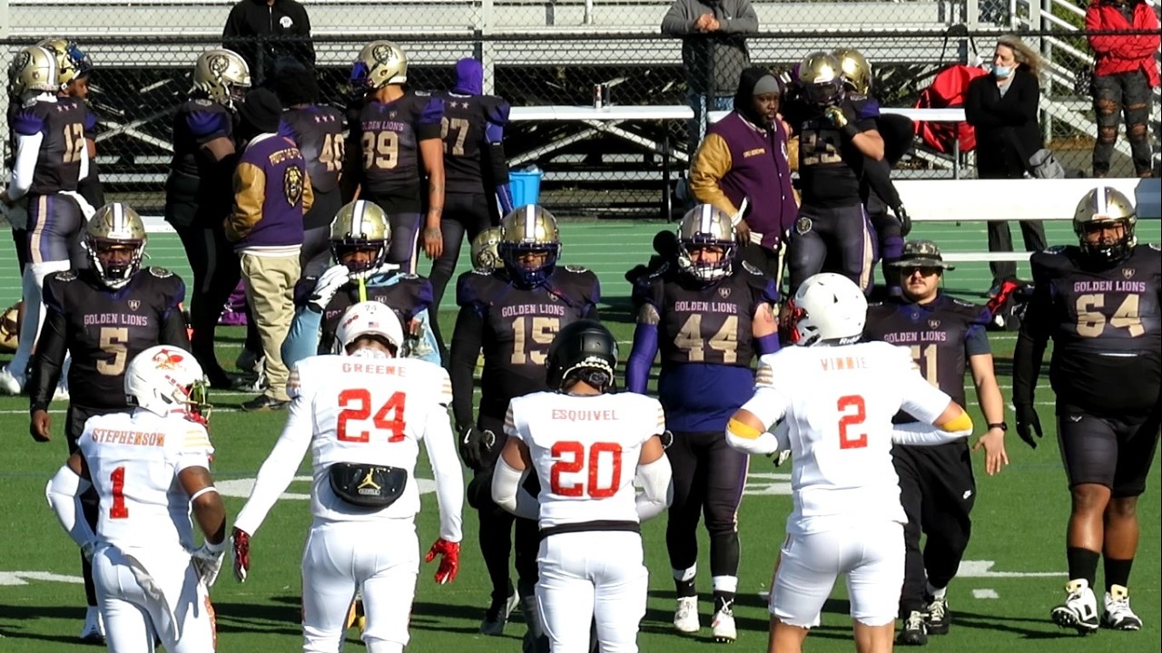 Middlesex 49ers vs New England Golden Lions - Semi-Pro Football Game - Crossover - March 14, 2026