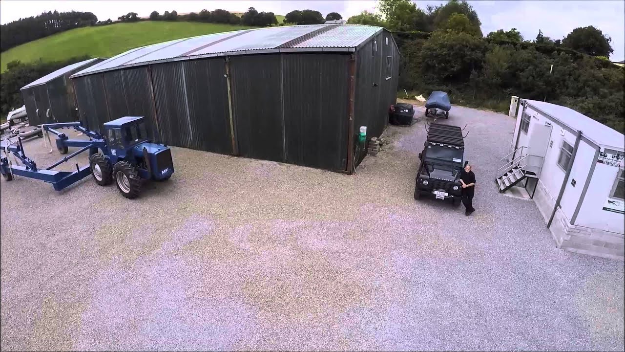 Kilmacsimon Boatyard Aerial Footage