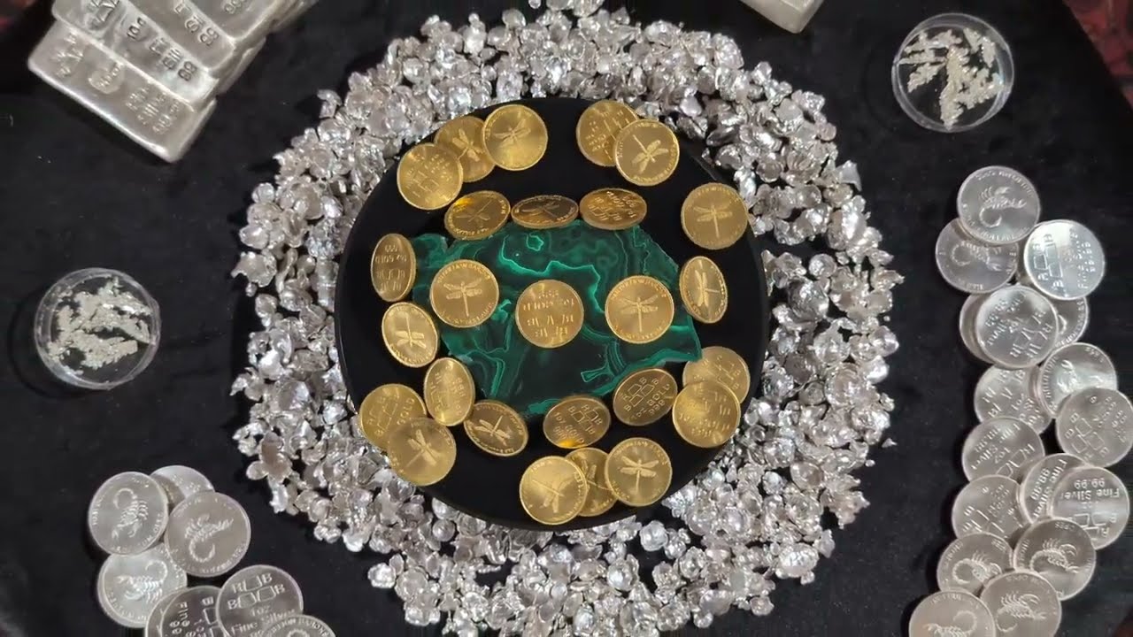 Ep1 Making gold and silver coins from scrap : Intro and scrap