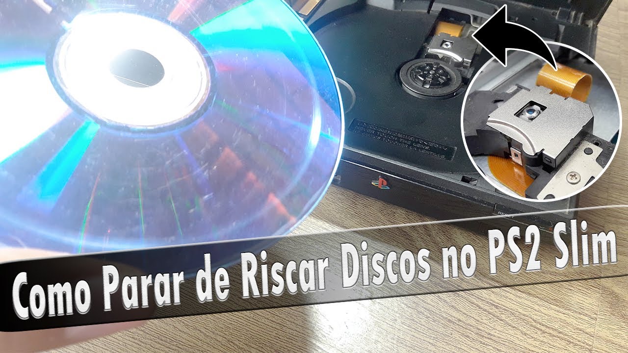 🔸 Como parar de riscar discos no ⁞ PlayStation 2 Slim ( PT - BR )