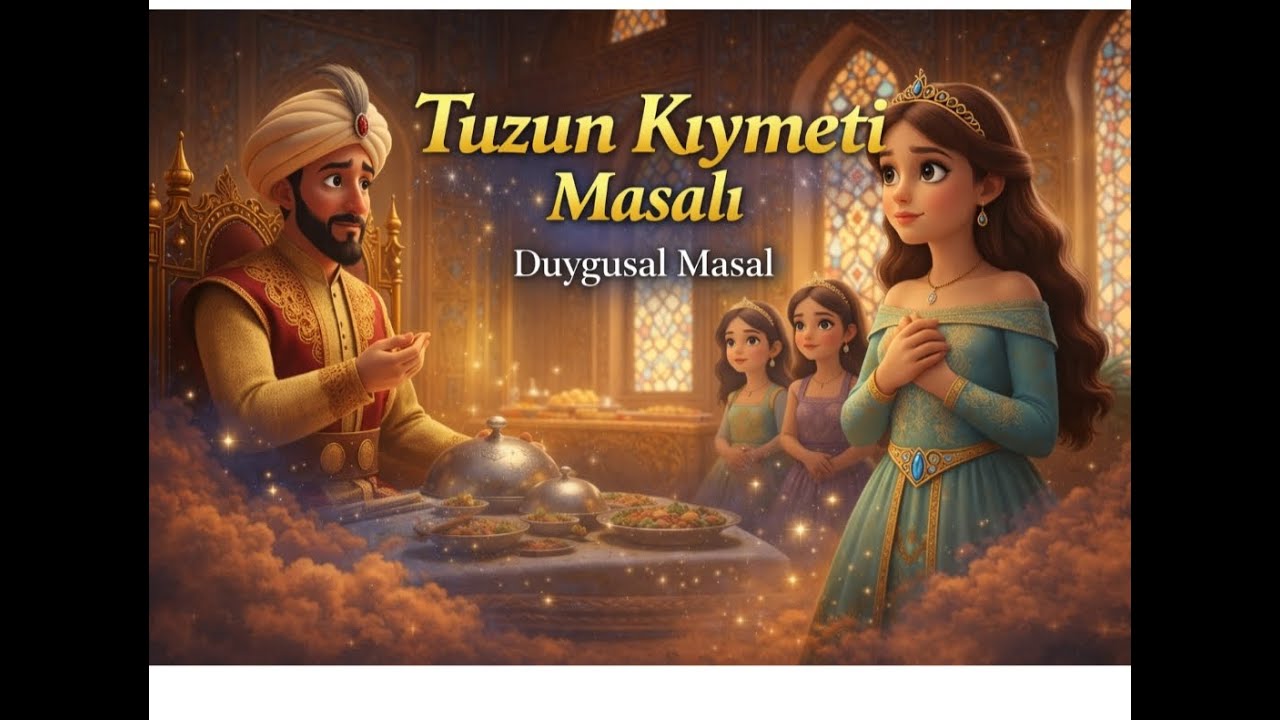 “Babası Kızlarına En Değerli Şeyi Sordu | Tuzun Kıymeti Masalı”