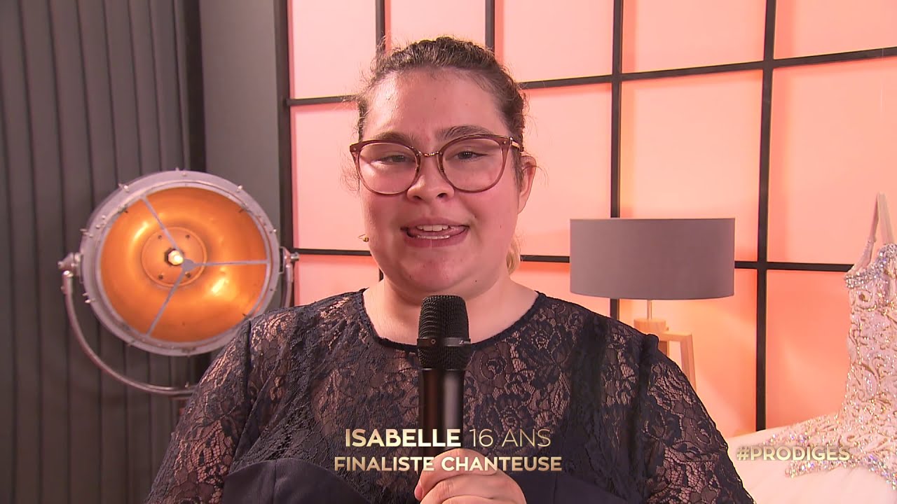 La Gagnante Prodiges 2020 : Isabelle 16 ans, finaliste de la catégorie chant Saison 7