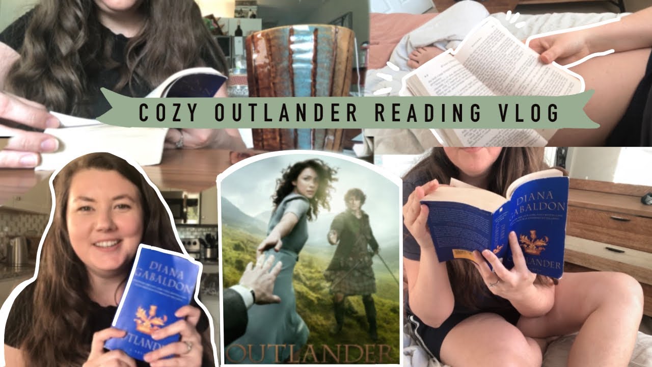 Cozy Reading Vlog: reading outlander day in my life