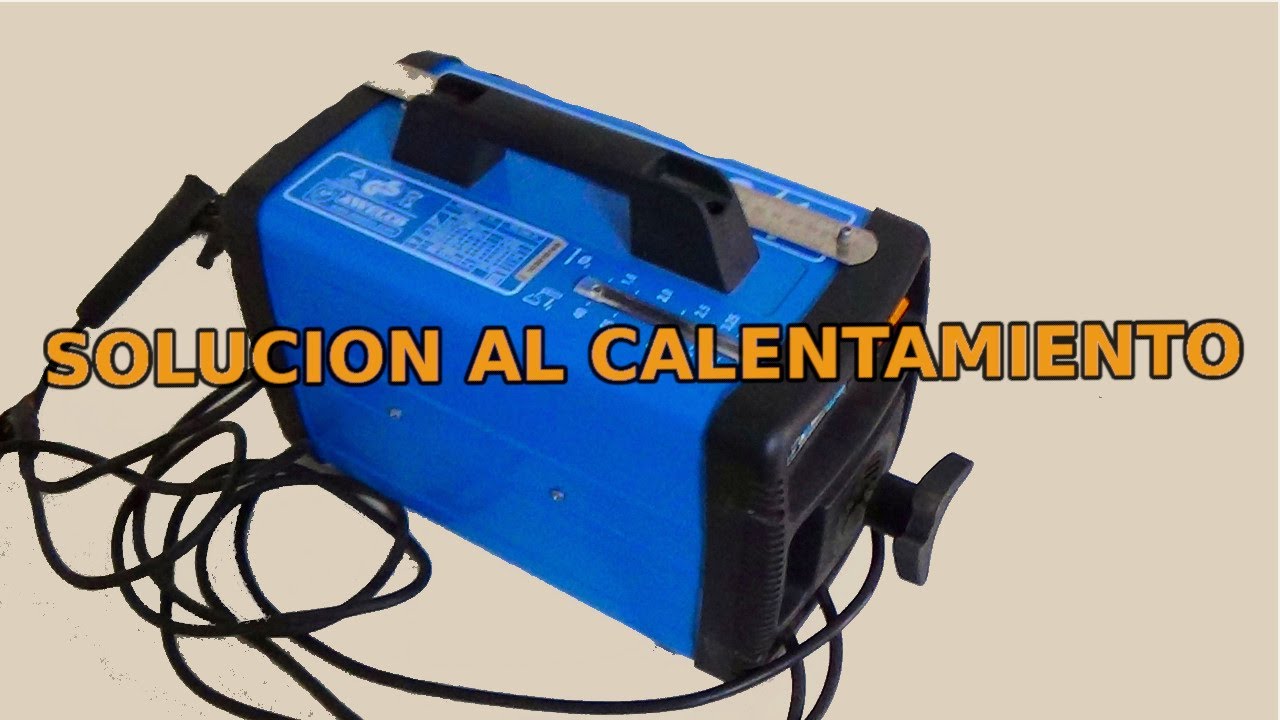 MAQUINA DE SOLDAR. SOLUCION AL CALENTAMIENTO (SOLUTION TO GLOBAL WELDING MACHINE)