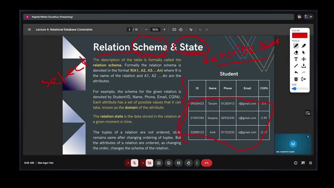 4.1 Lecture-04 | Relational Database Constraints | CSE 370 (NNC) | 15 Feb'26
