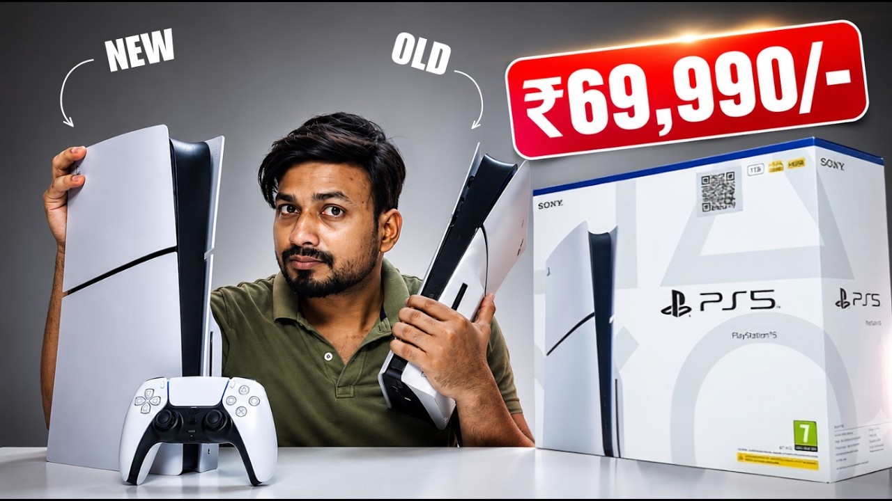 NEW PS5 India Unboxing, Price ₹69,990 &ndash; What's Different?